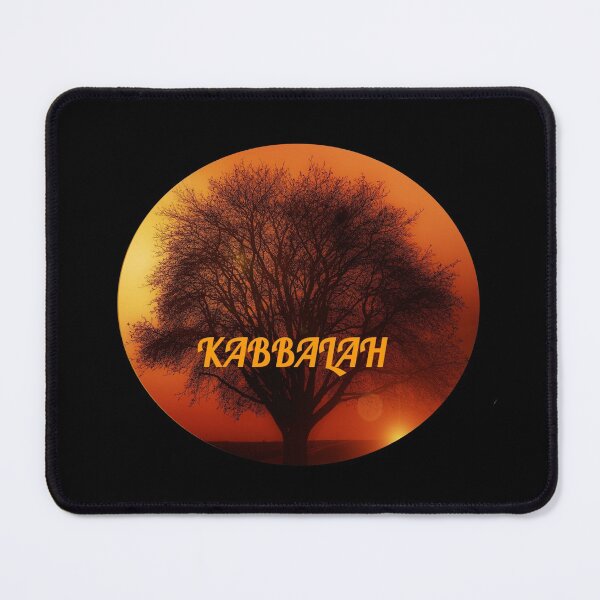 Kabbalah Tree in Sunset ~ Roots and Branches Mouse Pad