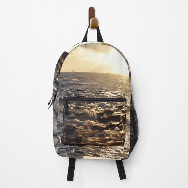 Item preview, sunset wadden sea north sea designed and sold by MiraNomegusta.