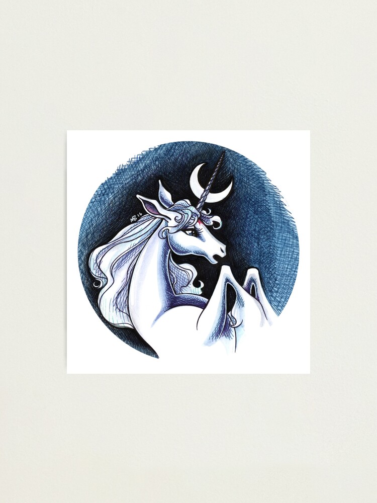 Alternate view of Lunacorn Photographic Print