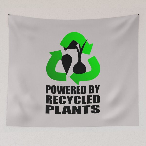 Item preview, Powered by Recycled Plants - Onion & Carrot designed and sold by birdo-art.