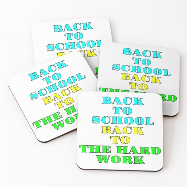 Item preview, back to school back the hard work designed and sold by MXanwar.