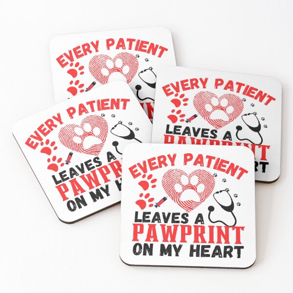 Item preview, Every patient leaves a pawprint on my heart designed and sold by ronaldsonou.