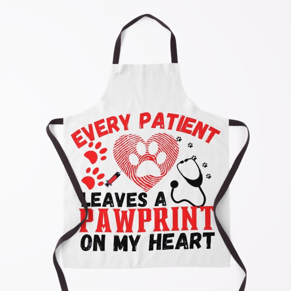 Item preview, Every patient leaves a pawprint on my heart designed and sold by ronaldsonou.