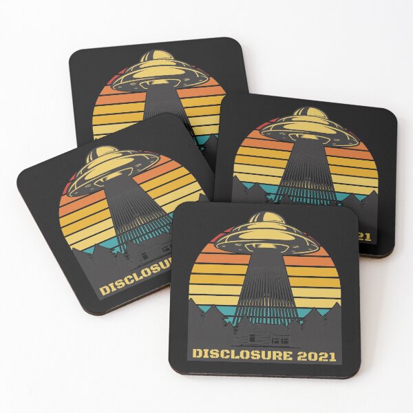 Item preview, Disclosure 2021 Space Alien Flying Saucer Tee designed and sold by ShutEyeShirts.