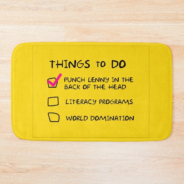 Item preview, Punch Lenny in the back of the head designed and sold by Dreams of Dubai.