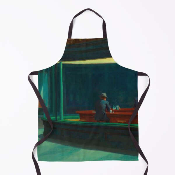 Item preview, Edward Hopper - Nighthawks - Minimalist Exhibition Art Poster designed and sold by Francisco Couto.