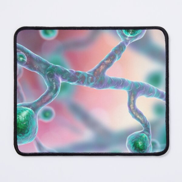 Item preview, NEAT BLASTOMYCES FUNGUS MICROSCOPIC IMAGE PHOTO...Micro designed and sold by Hippiesole.