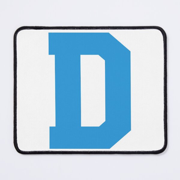 Item preview, Alphabet, Blue D, Sports letter D designed and sold by TheCultStuff.