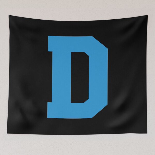 Item preview, Alphabet, Blue D, Sports letter D designed and sold by TheCultStuff.