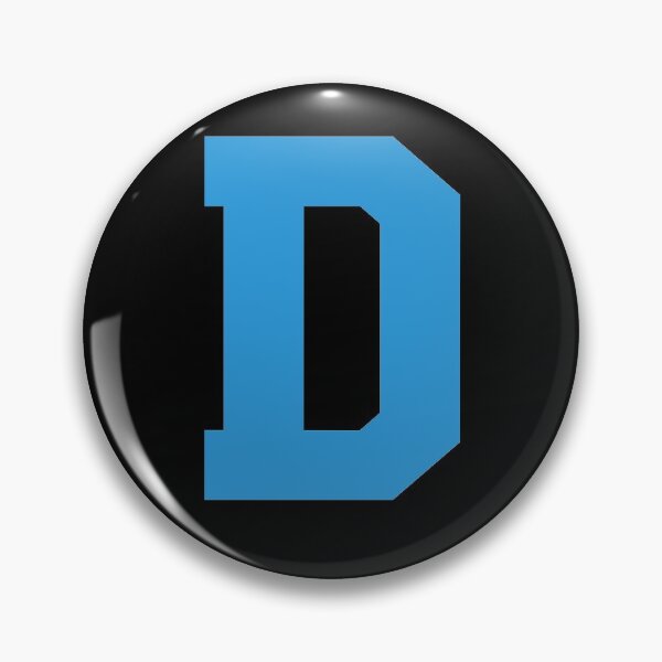 Item preview, Alphabet, Blue D, Sports letter D designed and sold by TheCultStuff.