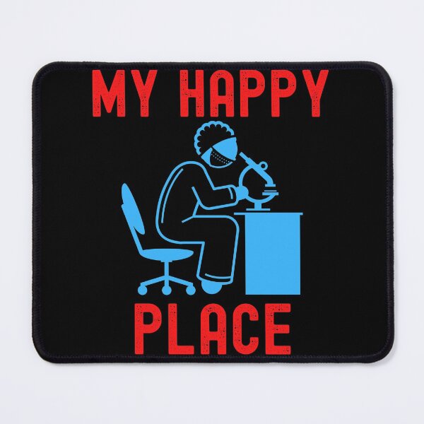 Item preview, MEDICAL LABORATORY SCIENTIST MY HAPPY PLACE FUNNY LABLIFE LAB TECH designed and sold by Hippiesole.
