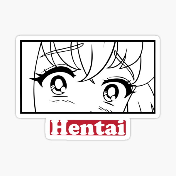 "Hentaii" Sticker for Sale by MrAbde Redbubble