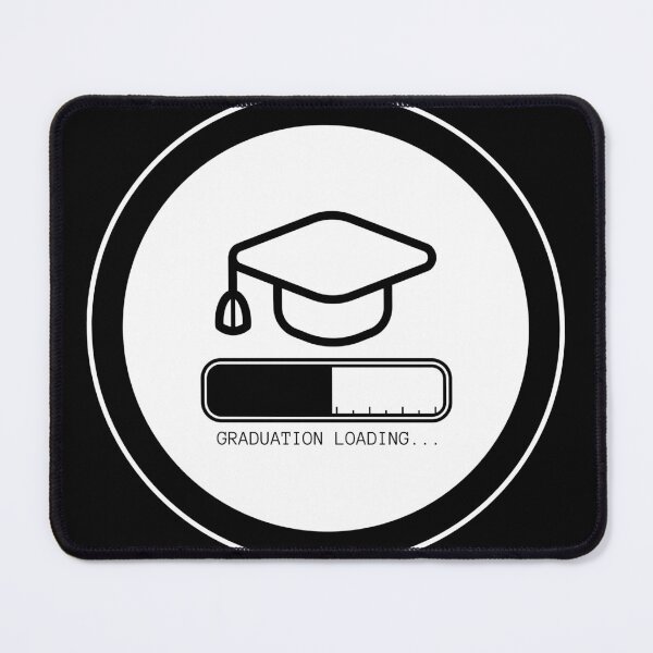 Item preview, Graduation Loading...  black and white Artwork designed and sold by CreatedbyJR.