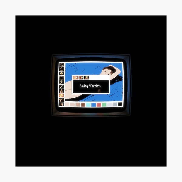 Saving "Ferris" Photographic Print