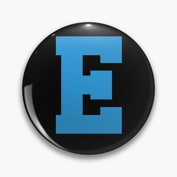 Item preview, Alphabet, Blue E, Sports letter E designed and sold by TheCultStuff.