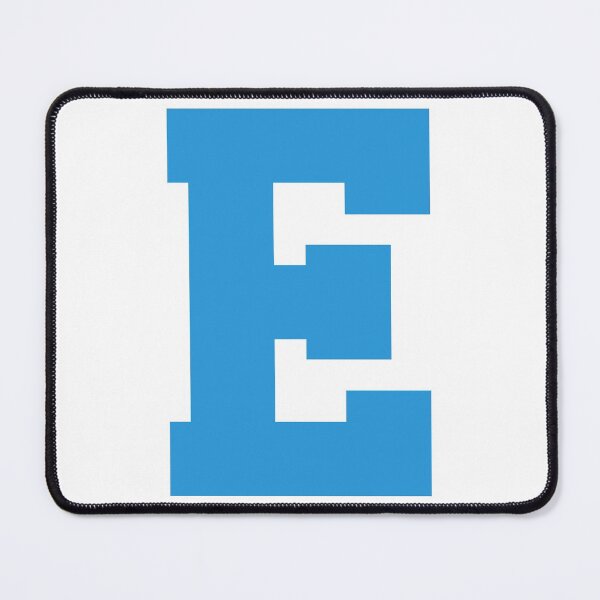 Item preview, Alphabet, Blue E, Sports letter E designed and sold by TheCultStuff.