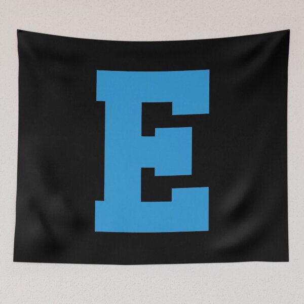 Item preview, Alphabet, Blue E, Sports letter E designed and sold by TheCultStuff.