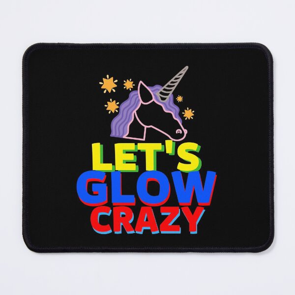 Item preview, Let's glow crazy unicorn best gift for mom friend brother sister, funny shirt designed and sold by Castore design.
