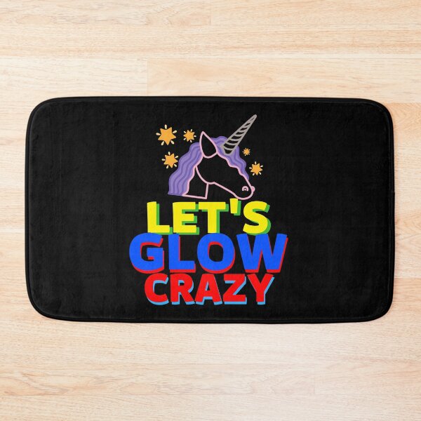 Item preview, Let's glow crazy unicorn best gift for mom friend brother sister, funny shirt designed and sold by Castore design.