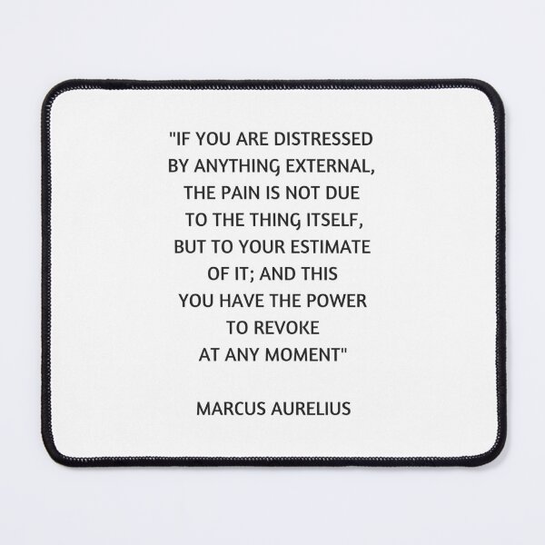 Item preview, Stoic Philosophy Quote - Marcus Aurelius - If you are distressed designed and sold by Inspirationmotivation.