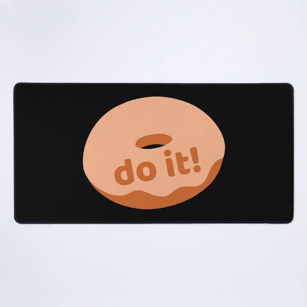 Item preview, Donut Do It Funny Homonym Design designed and sold by BeeZBeez.