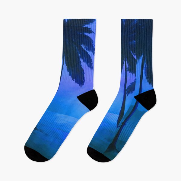 Item preview, Gorgeous Retro Neon Sun & Palm Trees V2 designed and sold by NexusArts.