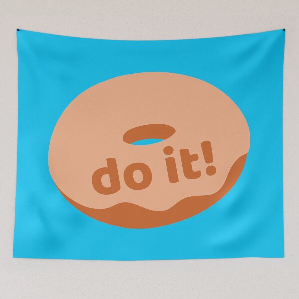 Item preview, Donut Do It Funny Homonym Design designed and sold by BeeZBeez.