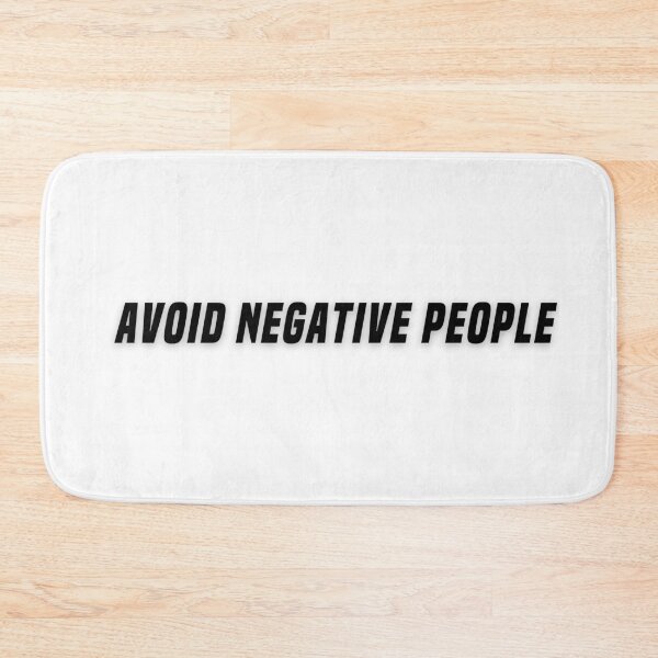 Item preview, avoid negative people designed and sold by fridayNightfunk.