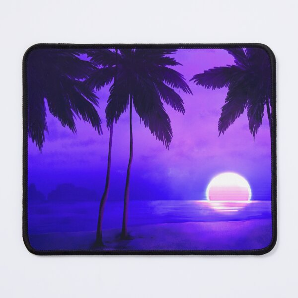 Item preview, Gorgeous Retro Neon Sun & Palm Trees V3 designed and sold by NexusArts.