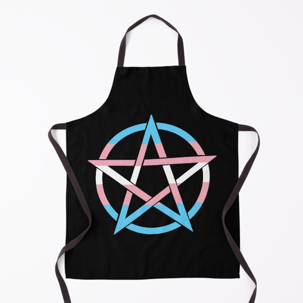Item preview, Trans Pride Pentagram - Gift for Transgender Wiccans, Neopagans and Witches designed and sold by CoolArtGeek.