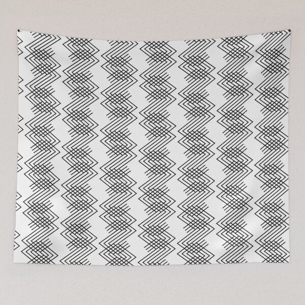 Item preview, Modern Zigzag Streams designed and sold by hatimelhag.