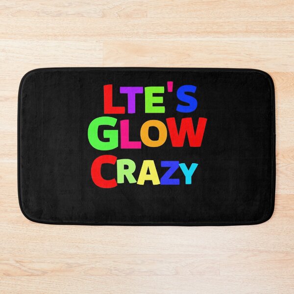 Item preview, Let's glow crazy best gift for mom friend brother sister, funny shirt designed and sold by Castore design.