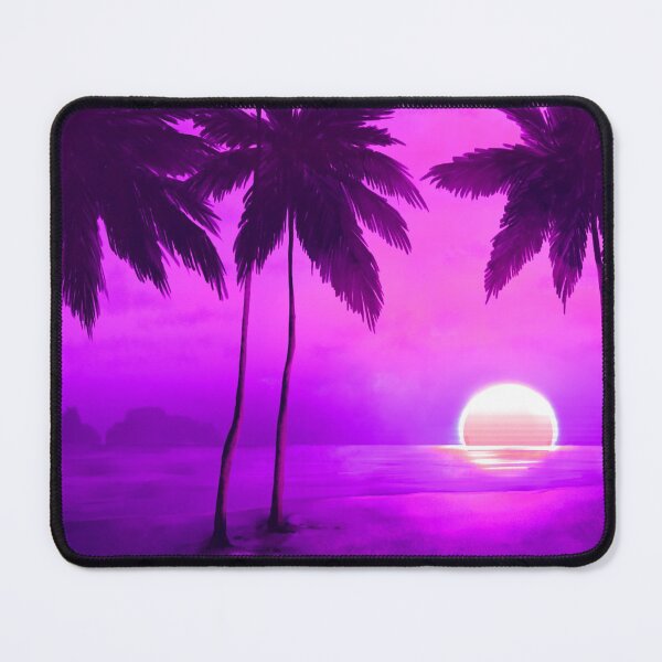 Item preview, Gorgeous Retro Neon Sun & Palm Trees V4 designed and sold by NexusArts.