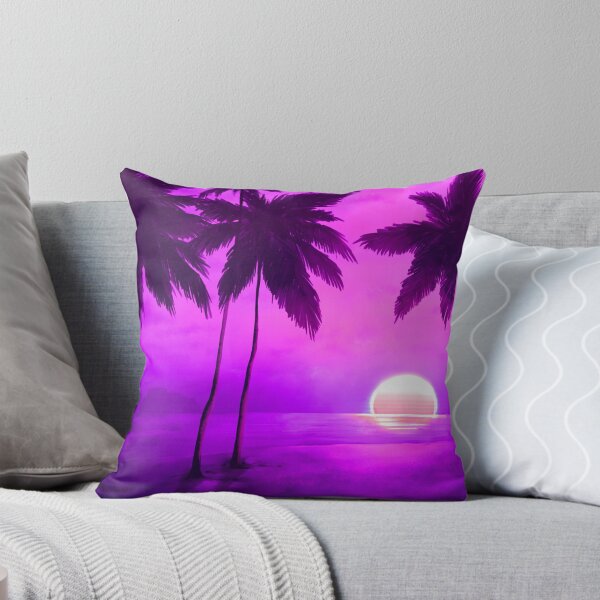 Item preview, Gorgeous Retro Neon Sun & Palm Trees V4 designed and sold by NexusArts.