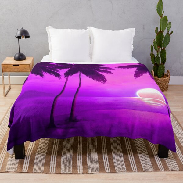 Item preview, Gorgeous Retro Neon Sun & Palm Trees V4 designed and sold by NexusArts.