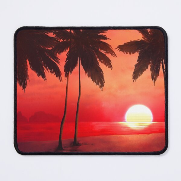 Item preview, Gorgeous Retro Neon Sun & Palm Trees V5 designed and sold by NexusArts.