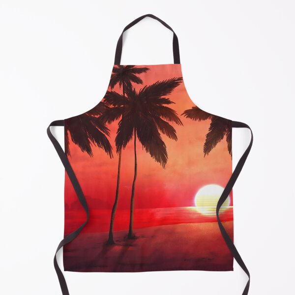 Item preview, Gorgeous Retro Neon Sun & Palm Trees V5 designed and sold by NexusArts.