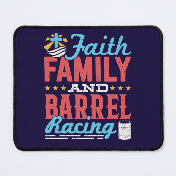 Item preview, Faith Family And Barrel Racing Christian Barrel Racer designed and sold by jaygo.