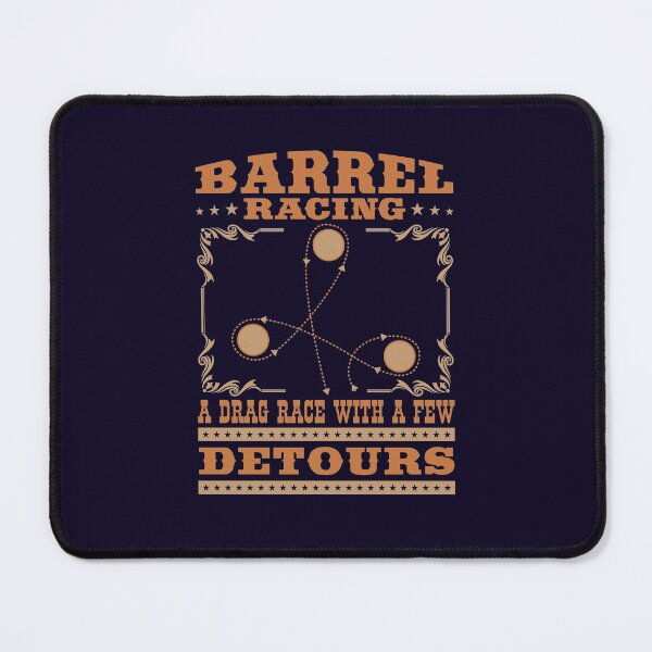 Item preview, Barrel Racing A Drag Race With A Few Detours designed and sold by jaygo.