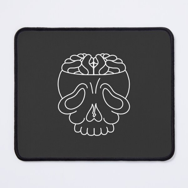 Item preview, Growth & Decay Skull - White designed and sold by digitaltay.