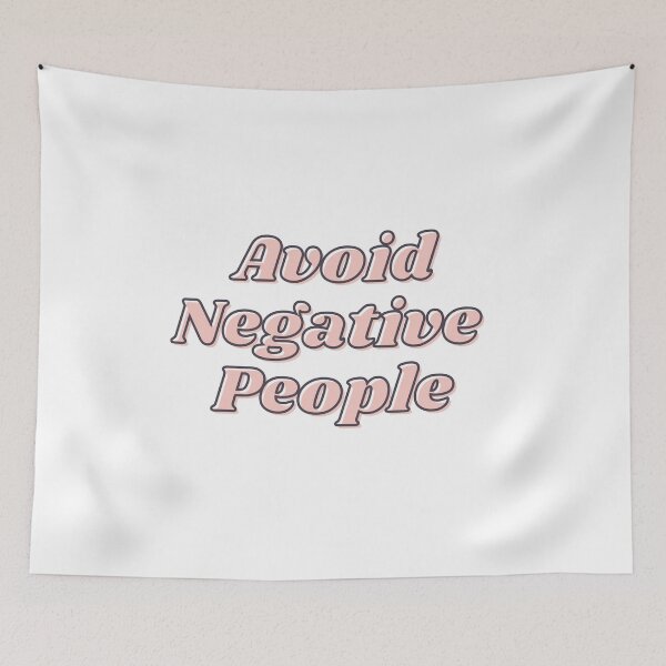 Item preview, Avoid Negative people designed and sold by fridayNightfunk.
