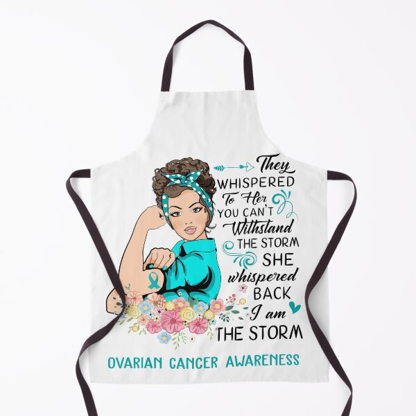Item preview, I AM THE STORM OVARIAN CANCER AWARENESS designed and sold by Brad-FI.