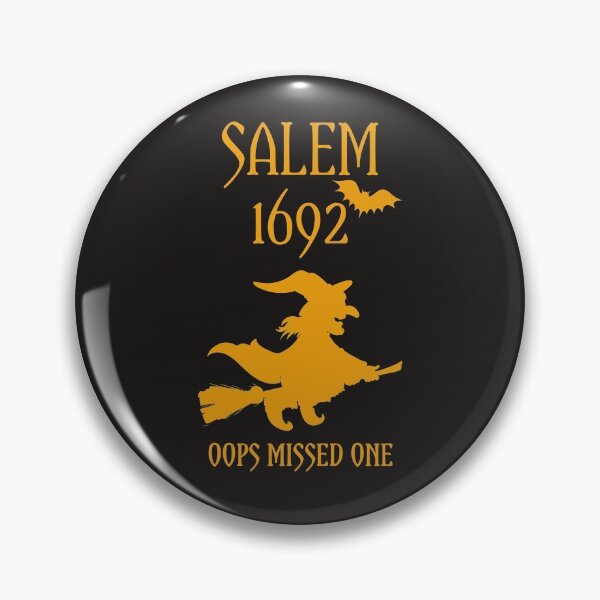 Item preview, Salem Witch Trials 1692 Oops Missed One designed and sold by SarahMohanad.