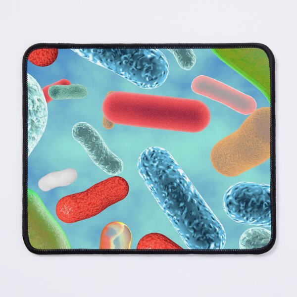 Item preview, PRETTY E. COLI Pattern Microscopic Image Photo...Micro designed and sold by Hippiesole.