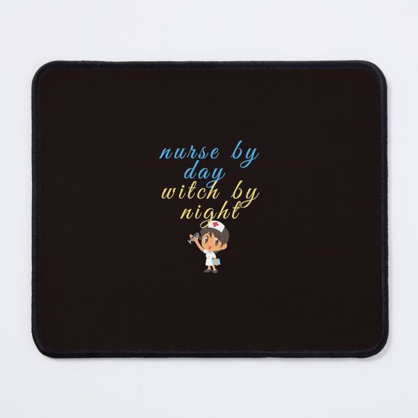 Item preview, nurse by day witch by night designed and sold by smart Mahdi.
