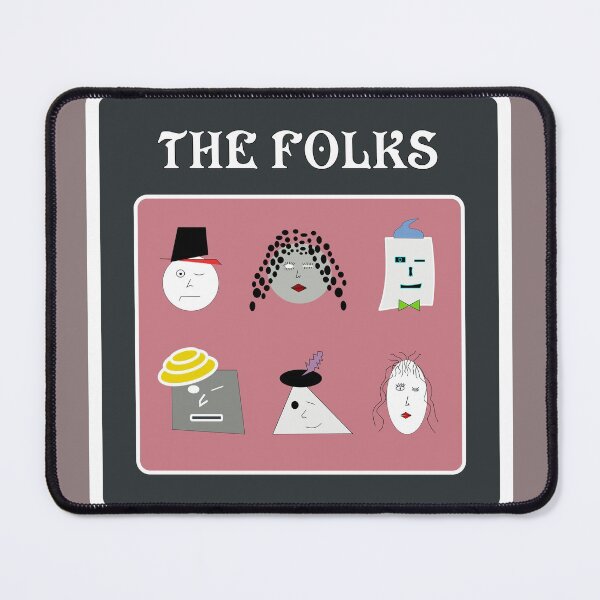 Item preview, The Folks Series - Surrealism Figure Art designed and sold by ThisNThatImages.