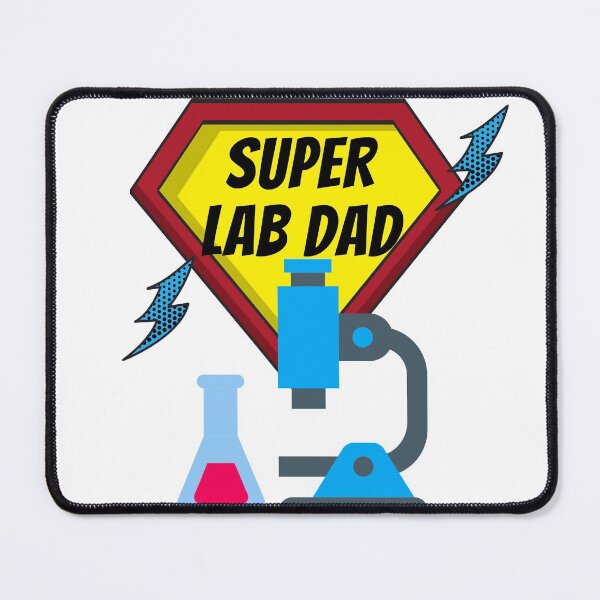 Item preview, SUPER LAB DAD FUNNY LAB DAD SCIENTIST Microbiology designed and sold by Hippiesole.
