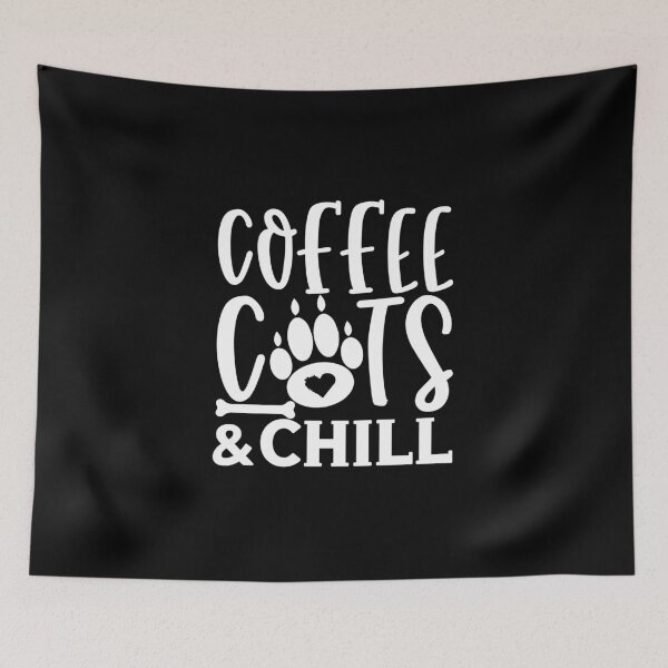 Item preview, Coffee cats chill designed and sold by pnkpopcorn.