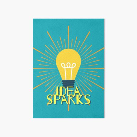 Item preview, "Idea Sparks" Lightbulb designed and sold by Dream Big! by E. H..