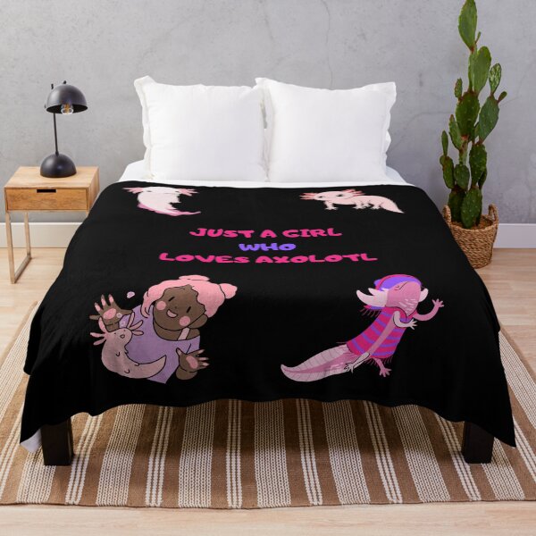 Item preview, Just a girl who loves axolotl designed and sold by narilex.